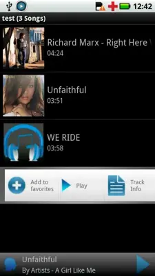 Picus Audio Player Lite android App screenshot 2